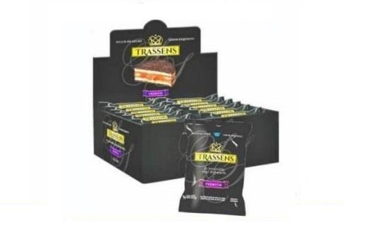 Alfajor Trassens Negro x 65grs. (Display x 12u)